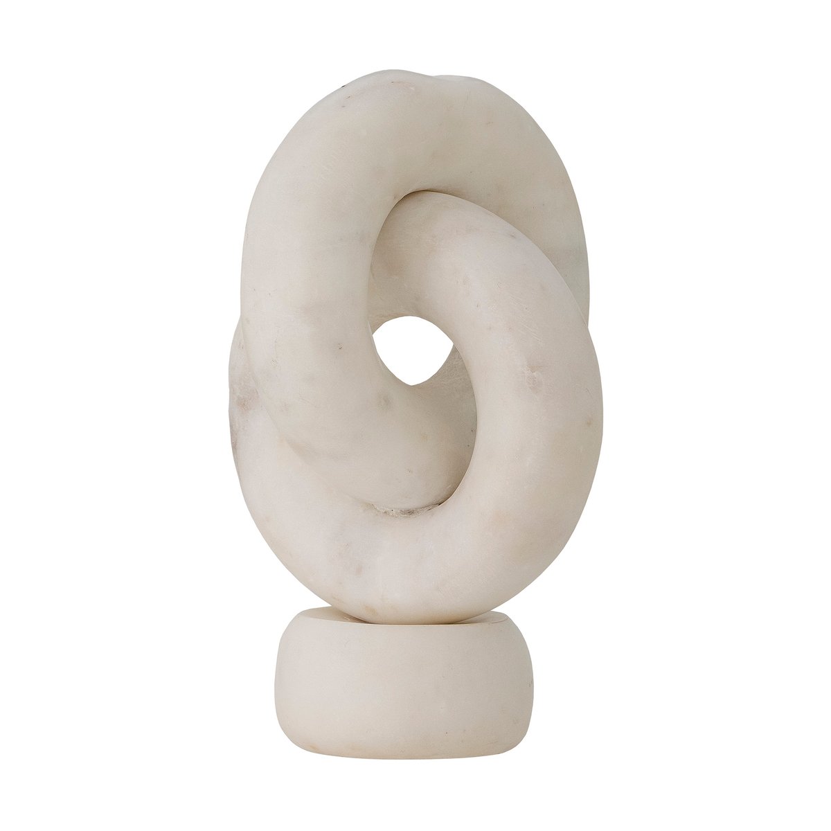 Bloomingville Goa kynttilänjalka 20 cm White marble