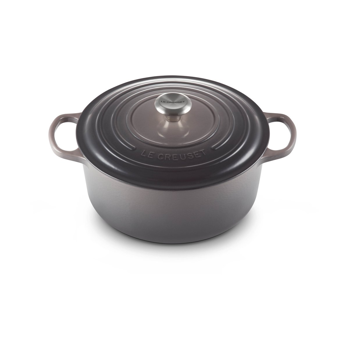 Le Creuset Le Creuset Signature Pyöreä pata 4.2 l Flint