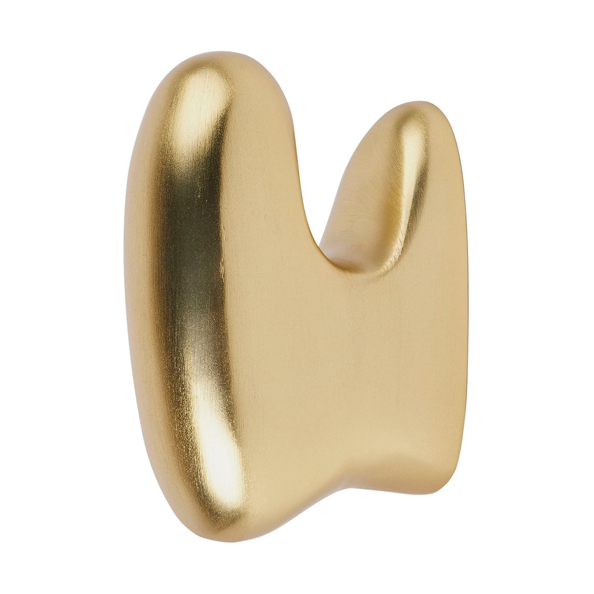 Broste Copenhagen Roberta koukku 10x7 cm Brass finish