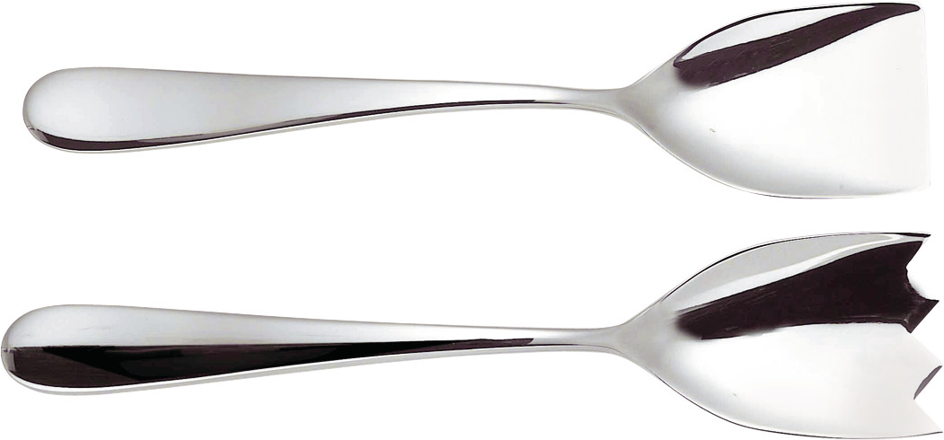 Alessi Nuovo Milano salaattiottimet Chrome