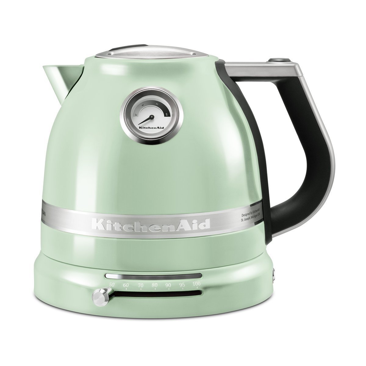 KitchenAid Artisan vedenkeitin säädettävällä lämpötilalla 1,5 L Pistachio