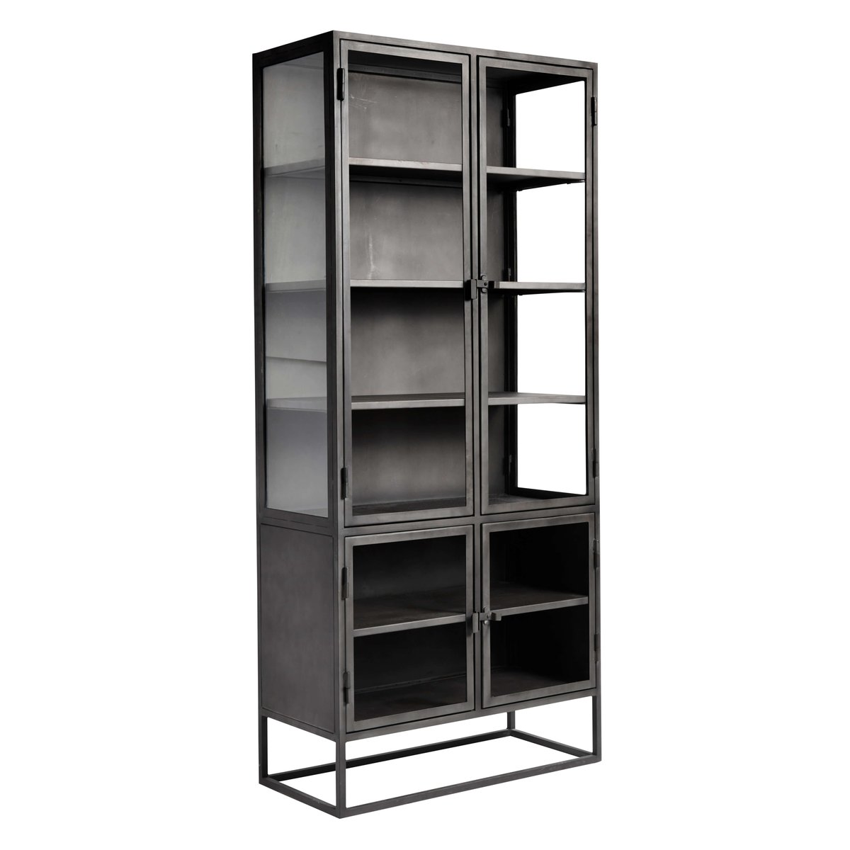 MUUBS Boston High Cabinet 200 cm Musta