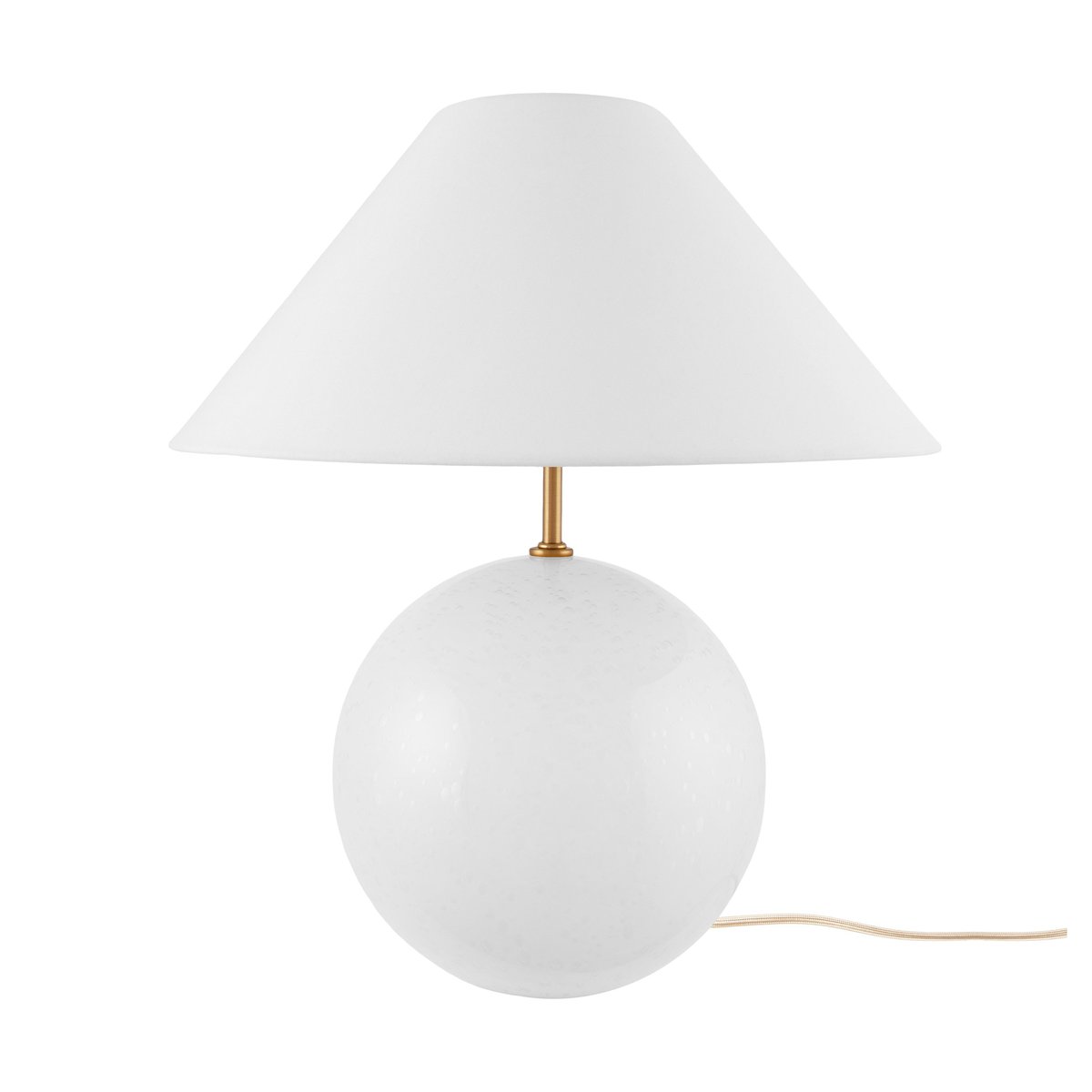 Globen Lighting Iris 35 -pöytävalaisin 39 cm Valkoinen