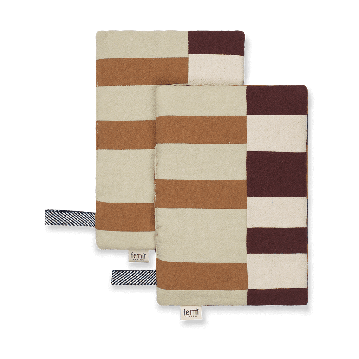 ferm LIVING Section patalappu 2-pakkaus Patchwork