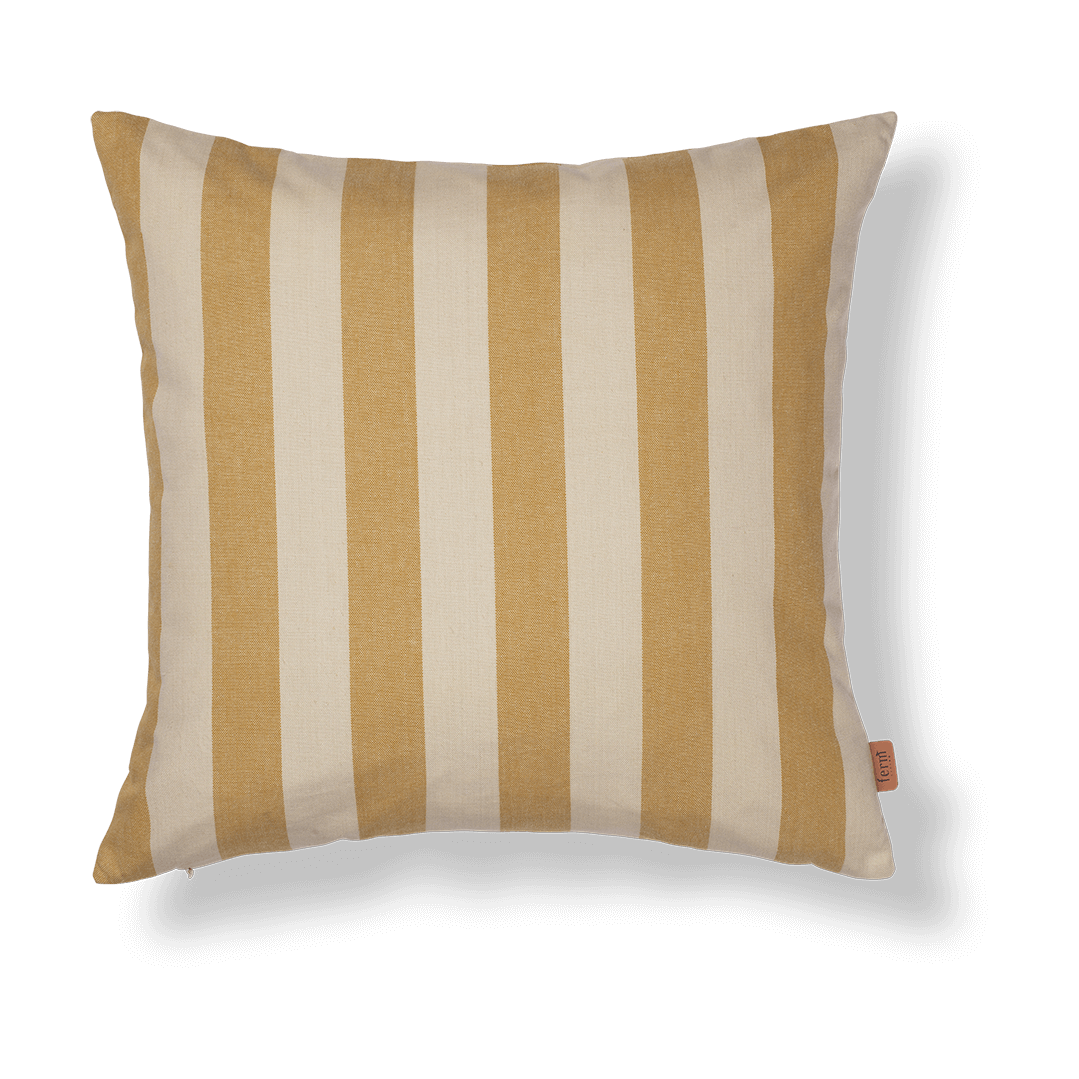 ferm LIVING Strand outdoor tyynynpäällinen 50x50 cm Warm yellow-parchment