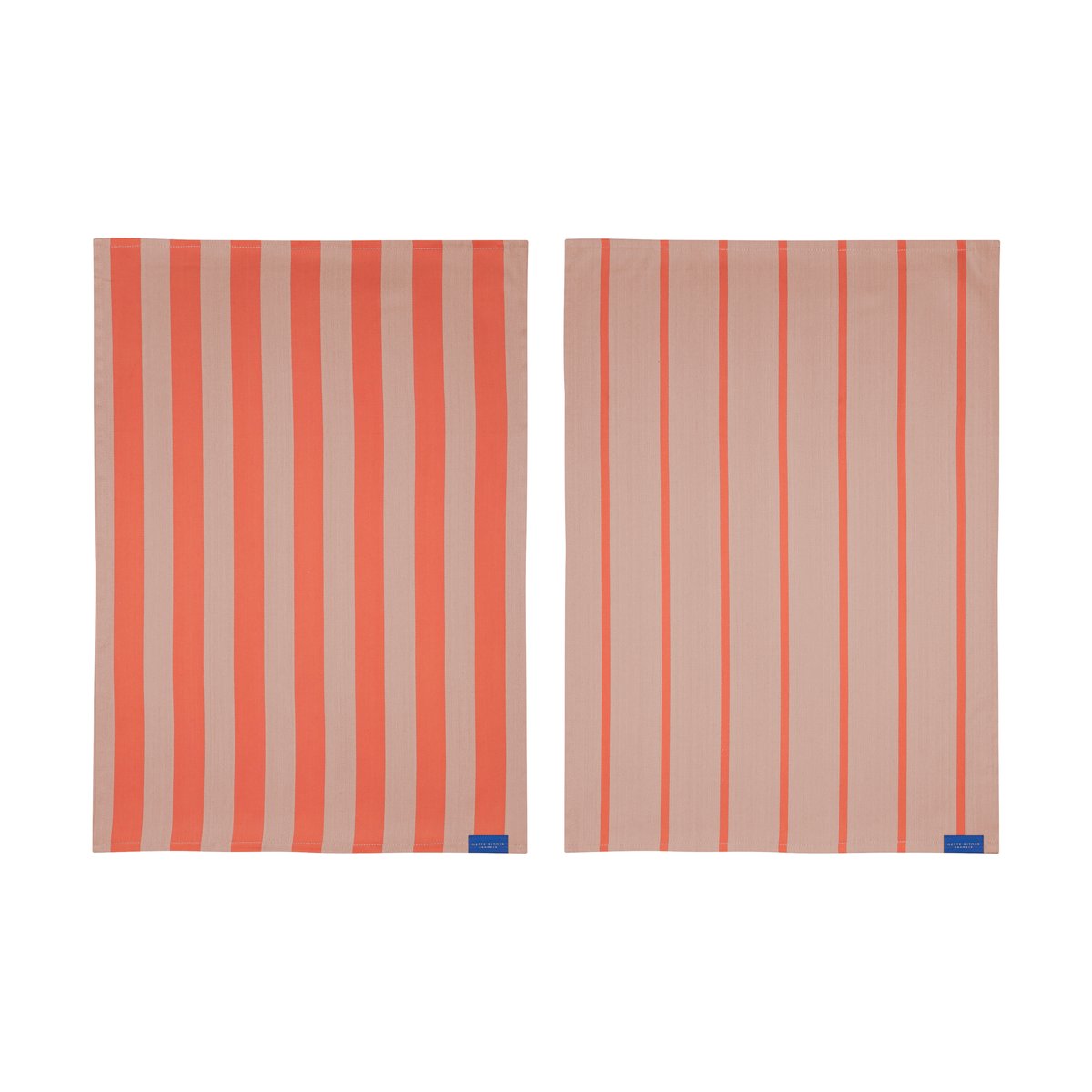 Mette Ditmer Stripes keittiöpyyhe 50x70 cm 2 kpl Latte