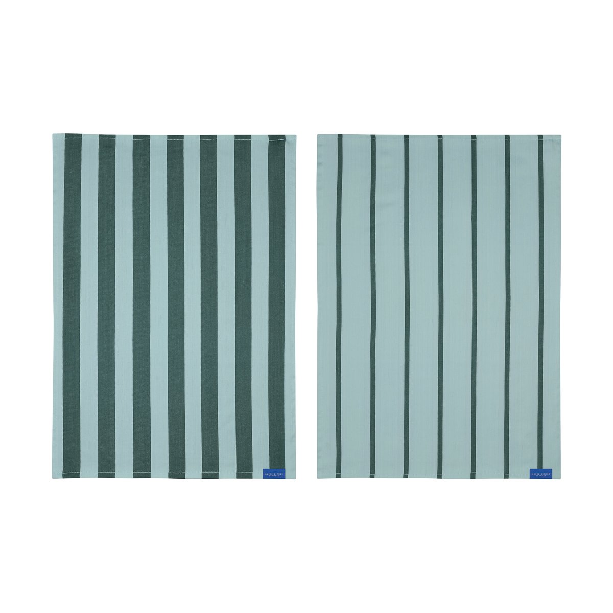 Mette Ditmer Stripes keittiöpyyhe 50x70 cm 2 kpl Mint