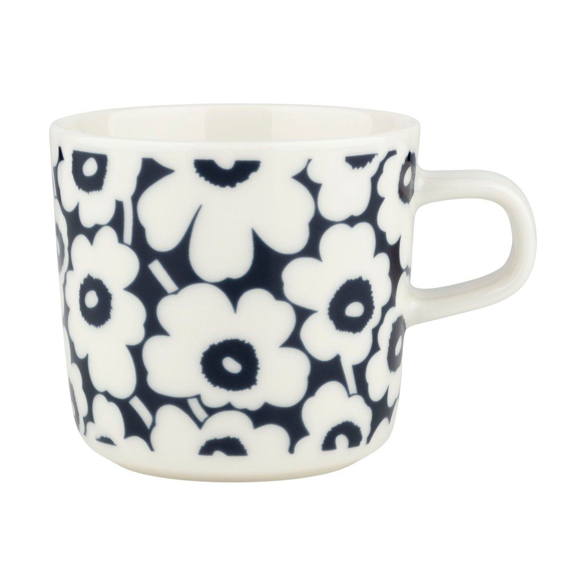 Marimekko Pikkuinen Unikko kahvikuppi 20 cl Dark blue-white