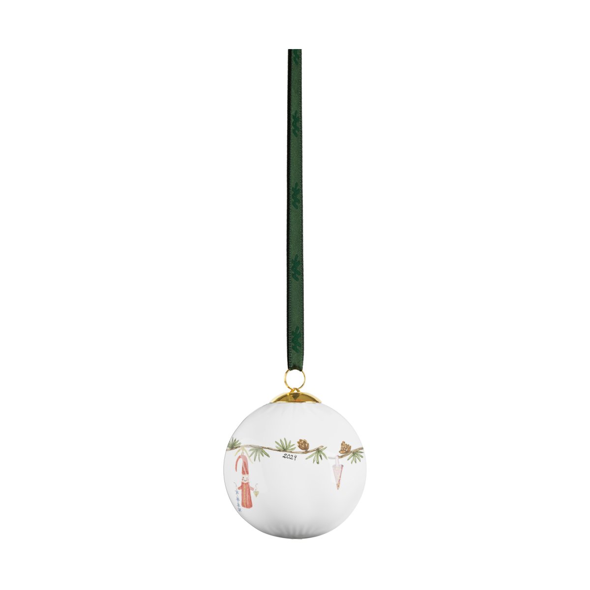 Kähler Hammershøi Christmas joulupallo Ø 6 cm 2024