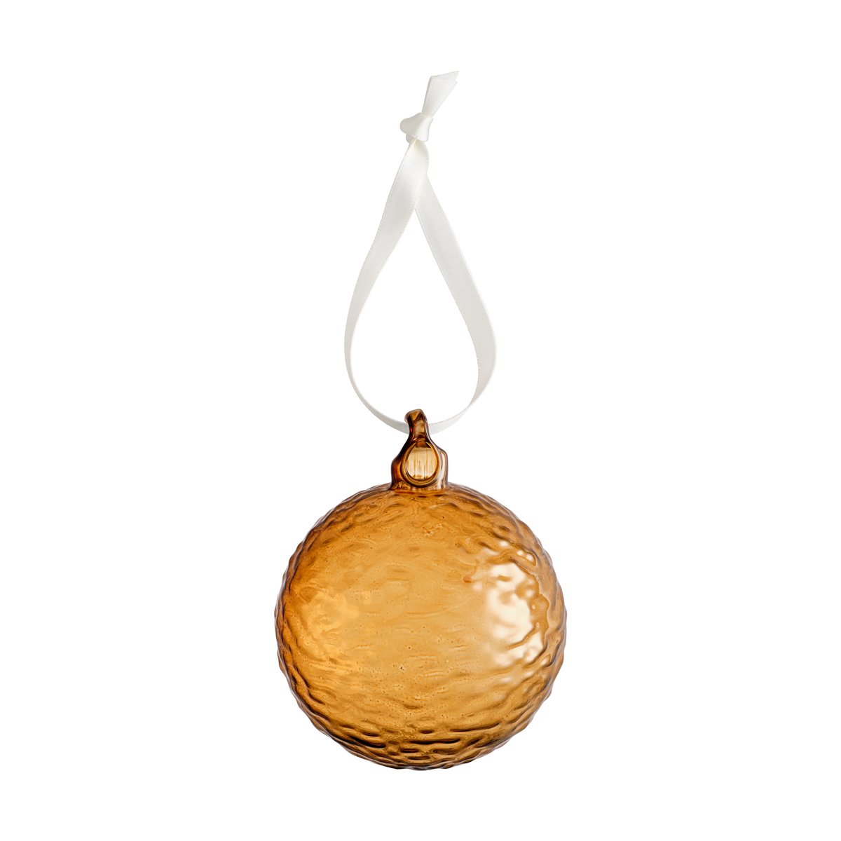 Cooee Design Gry Marble joulupallo Ø8 cm Cognac