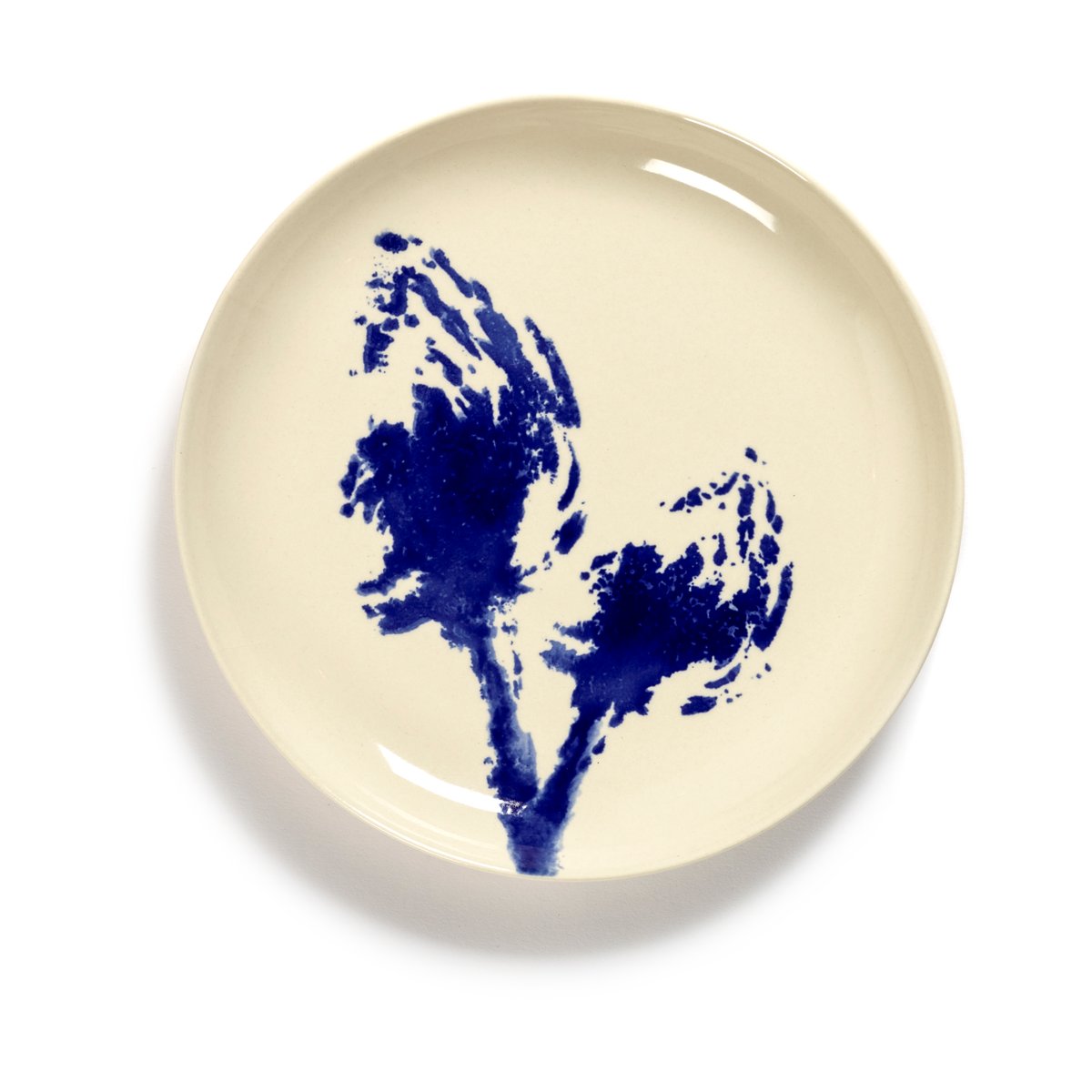 Serax Ottolenghi Feast lautanen S Ø19 cm 2-pakkaus White-artichoke blue