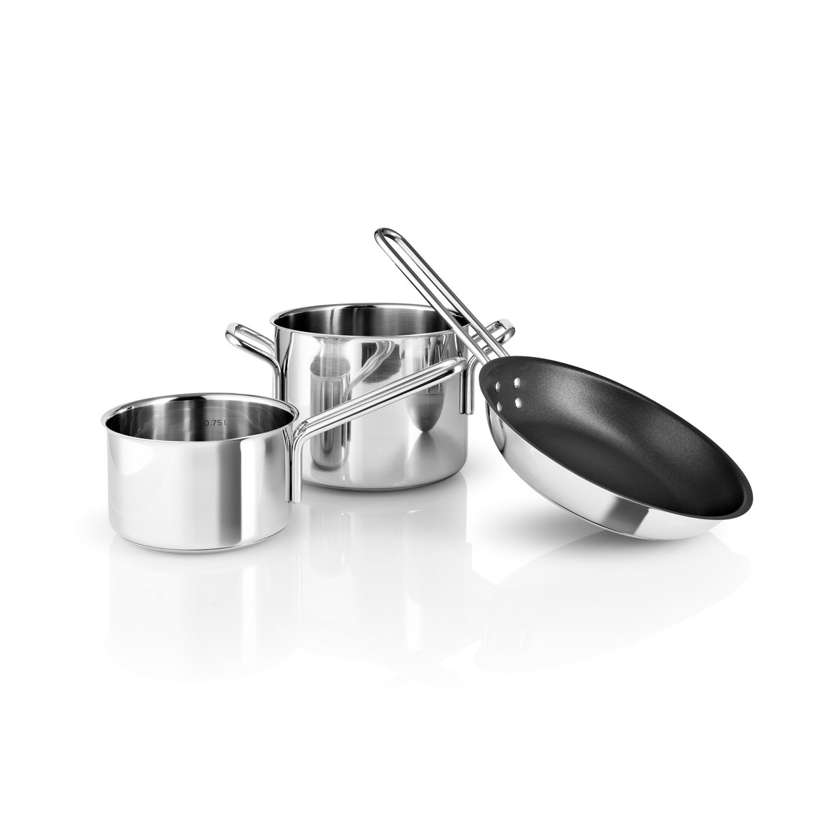 Eva Solo Eva Trio Stainless Steel starter se 3 osaa Ruostumaton teräs