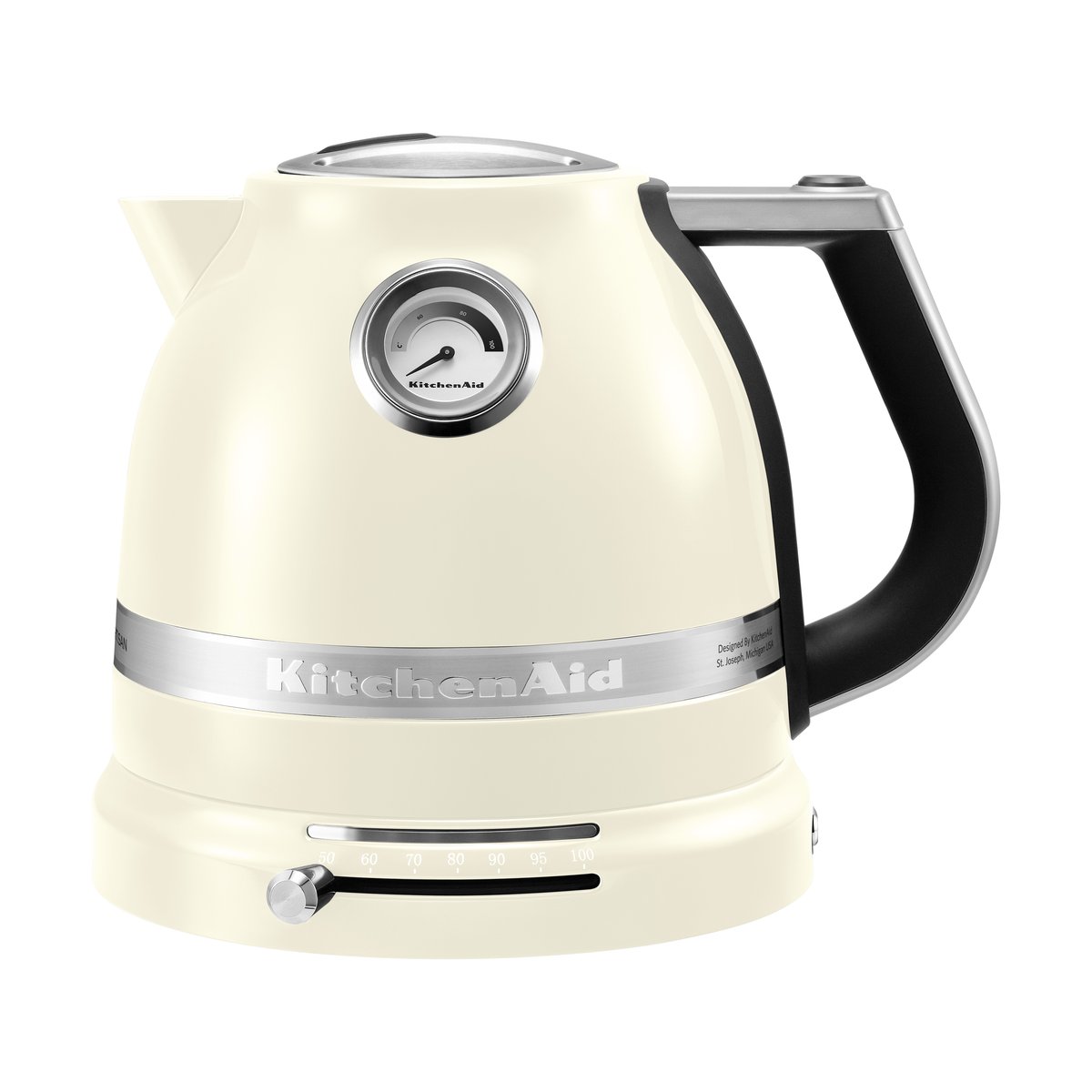 KitchenAid Artisan vedenkeitin säädettävällä lämpötilalla 1,5 L Almond cream