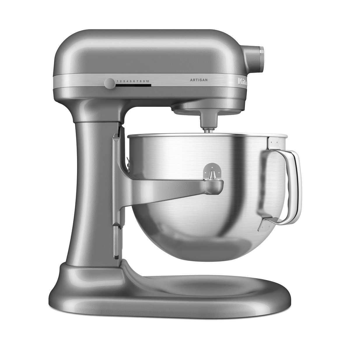 KitchenAid Artisan keittiökone nostovarrella, 6,6 L Contour silver