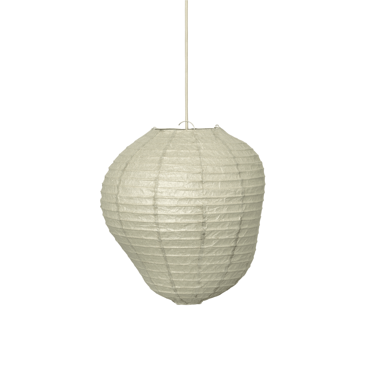 ferm LIVING Kurbis lampunvarjostin 40 cm, Dark sage