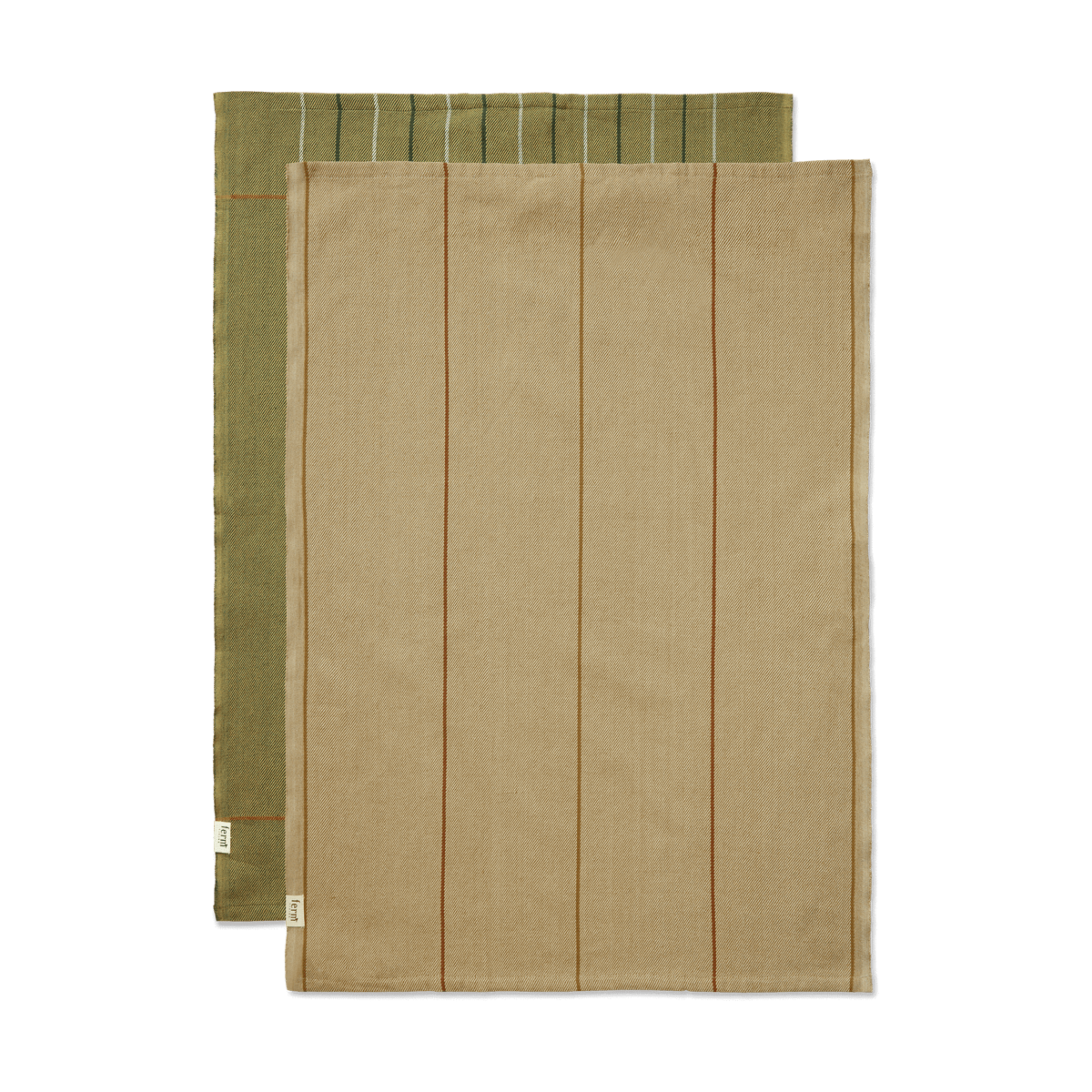 ferm LIVING Ito keittiöpyyheliina 50x70 cm 2-pakkaus Seaweed-flax