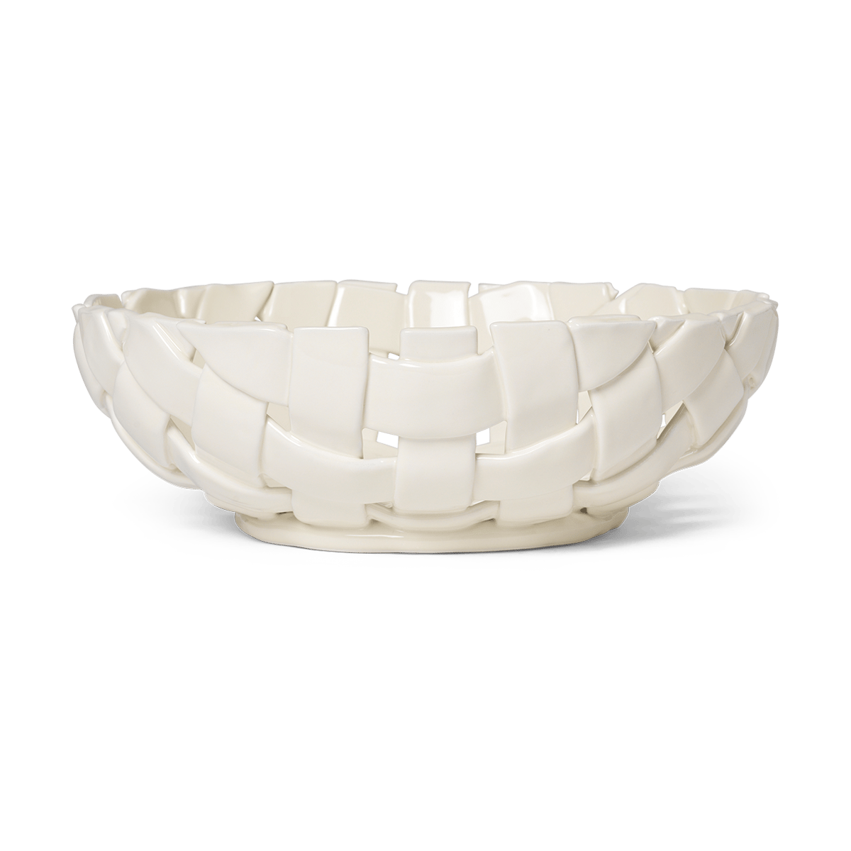 ferm LIVING Plait kulho Ø30 cm Off white