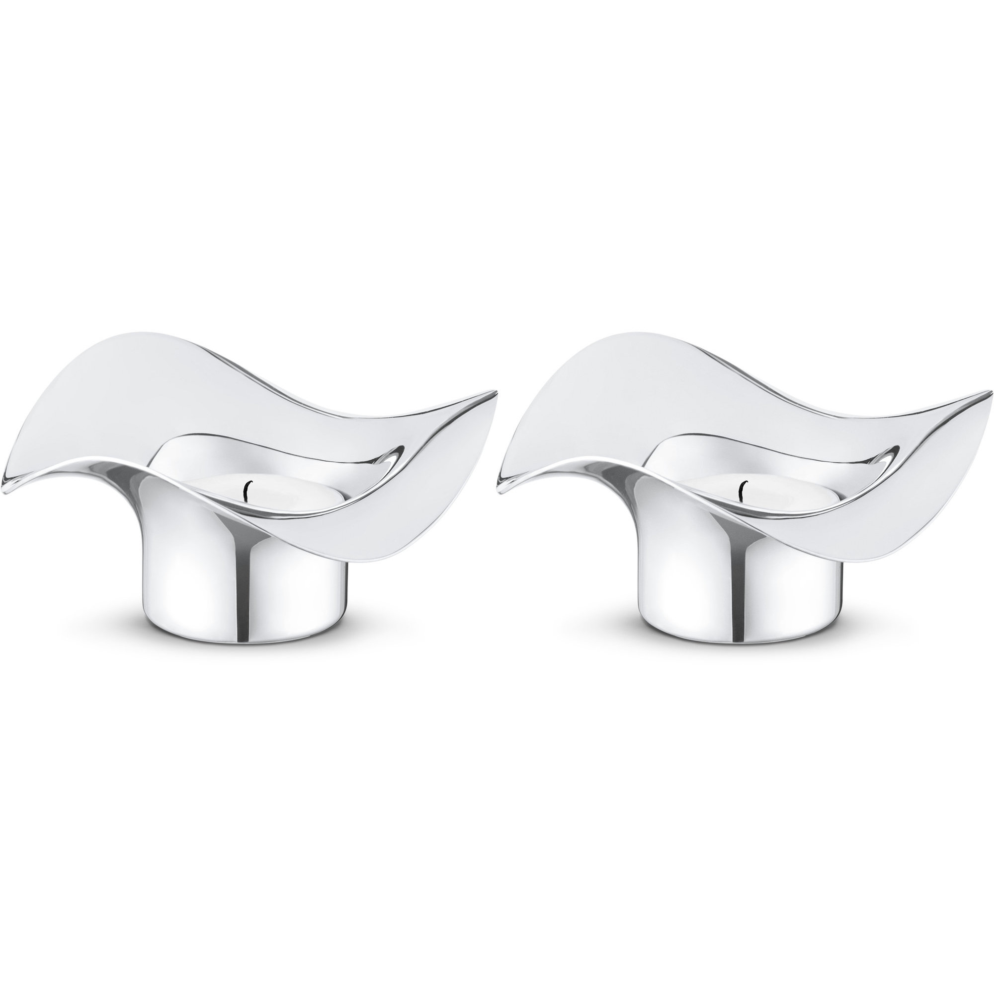 Georg Jensen Cobra-kynttilälyhty, 2 kpl.