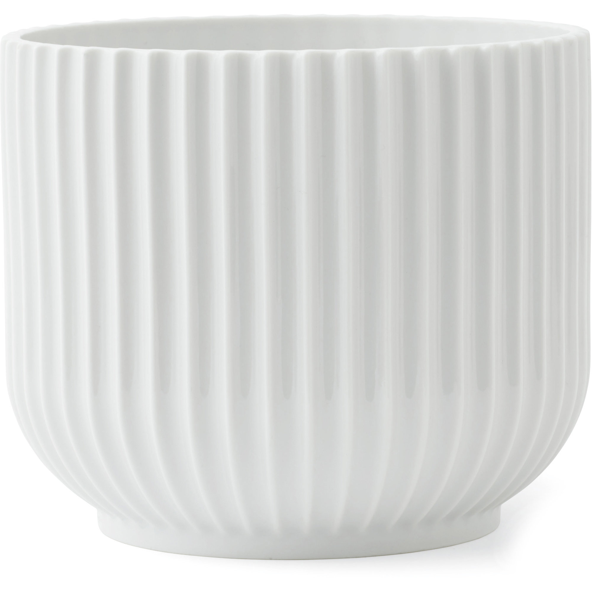 Lyngby Porcelæn Kukkaruukku, keskikoko (K 13 x Ø 14,5 cm)