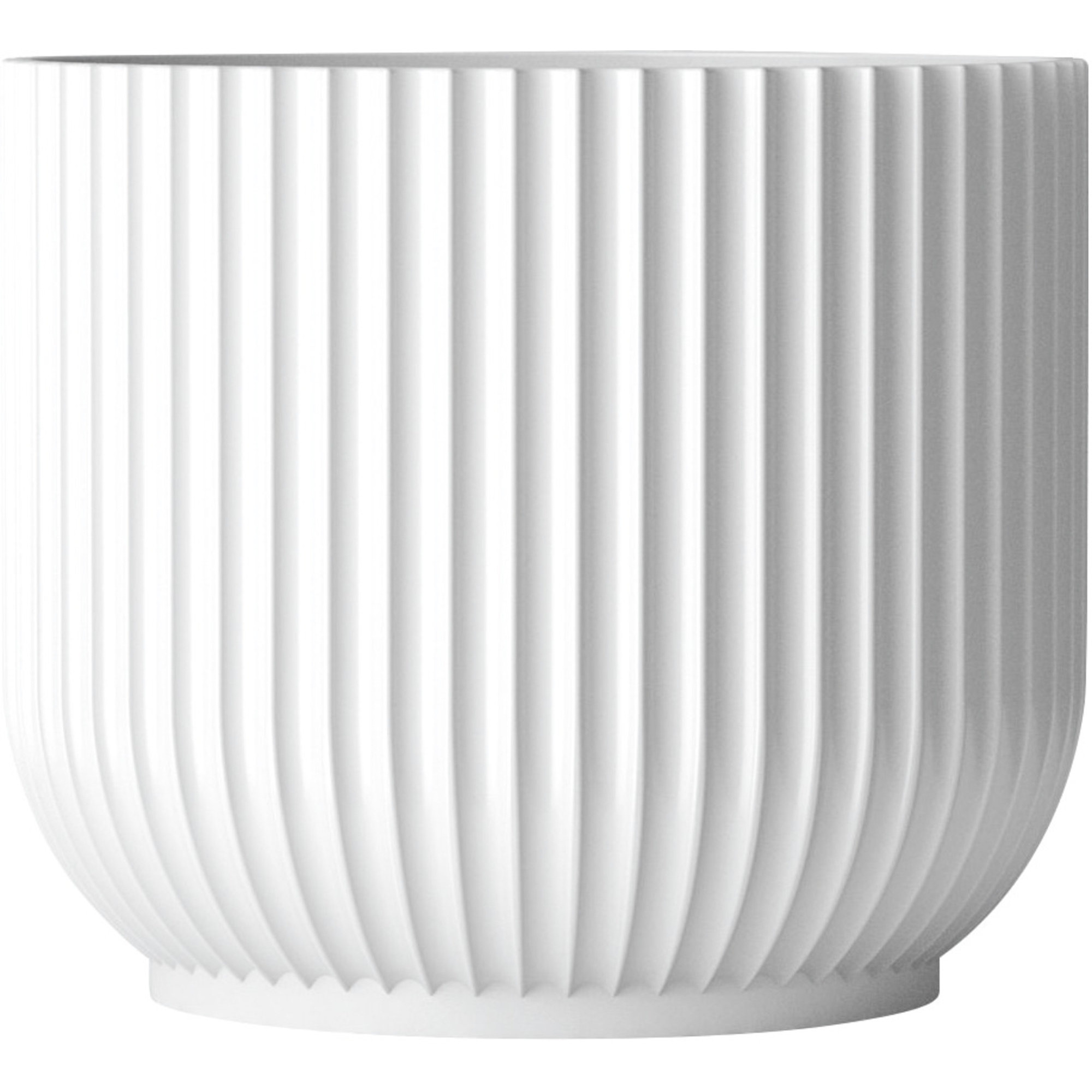 Lyngby Porcelæn Kukkaruukku, iso (K 18,9 x Ø 18 cm)