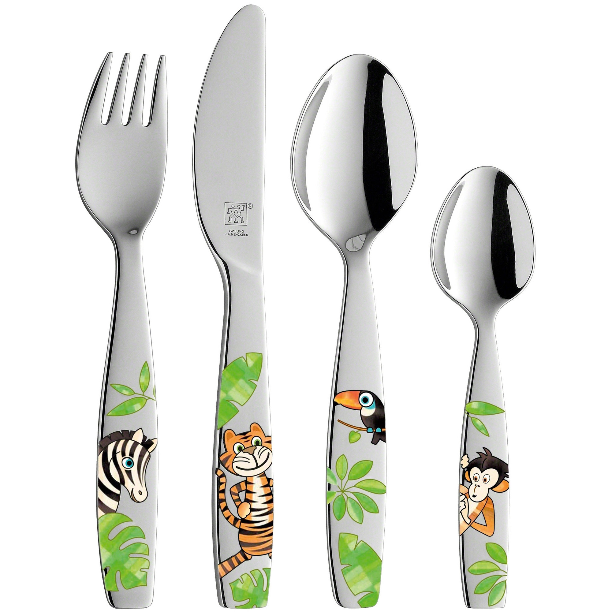 Zwilling Lasten aterimet, Jungle, 4 kpl