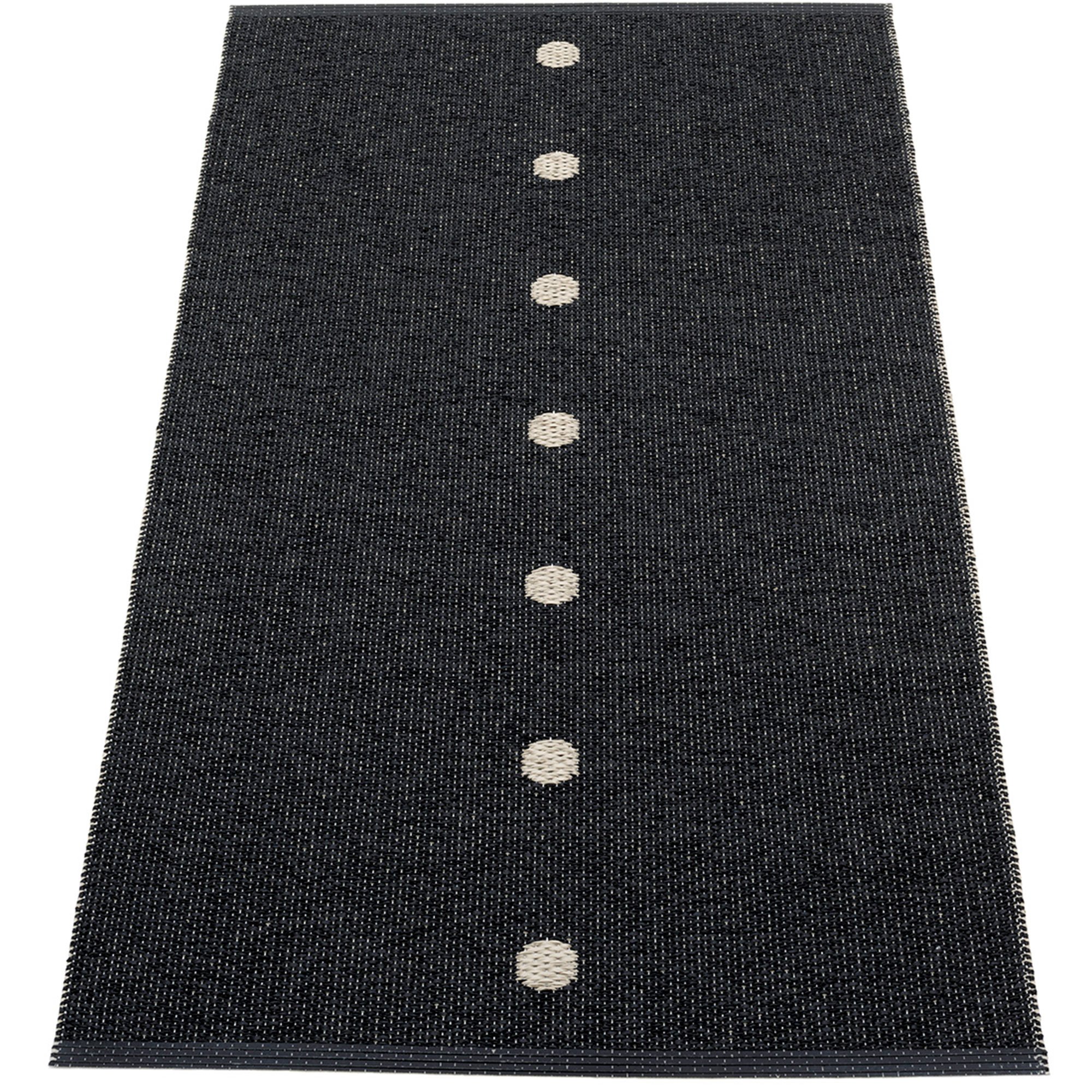 Pappelina Matto Peg, 70 x 140 cm, black/linen