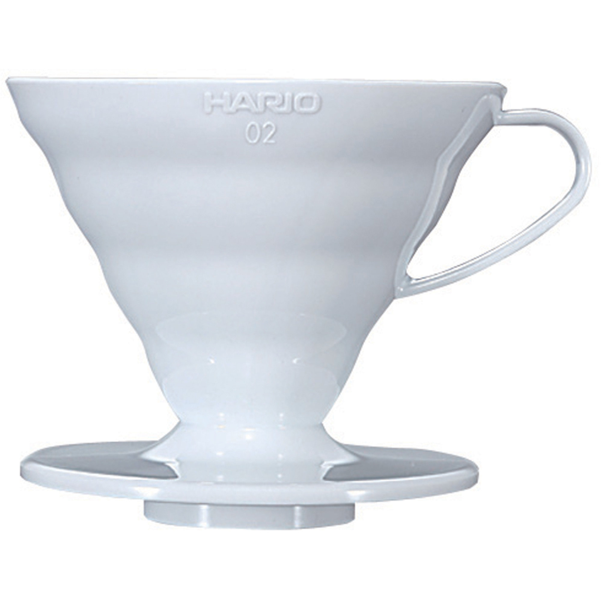 Hario 2 Cup Dripper V60 Valkoista keramiikkaa