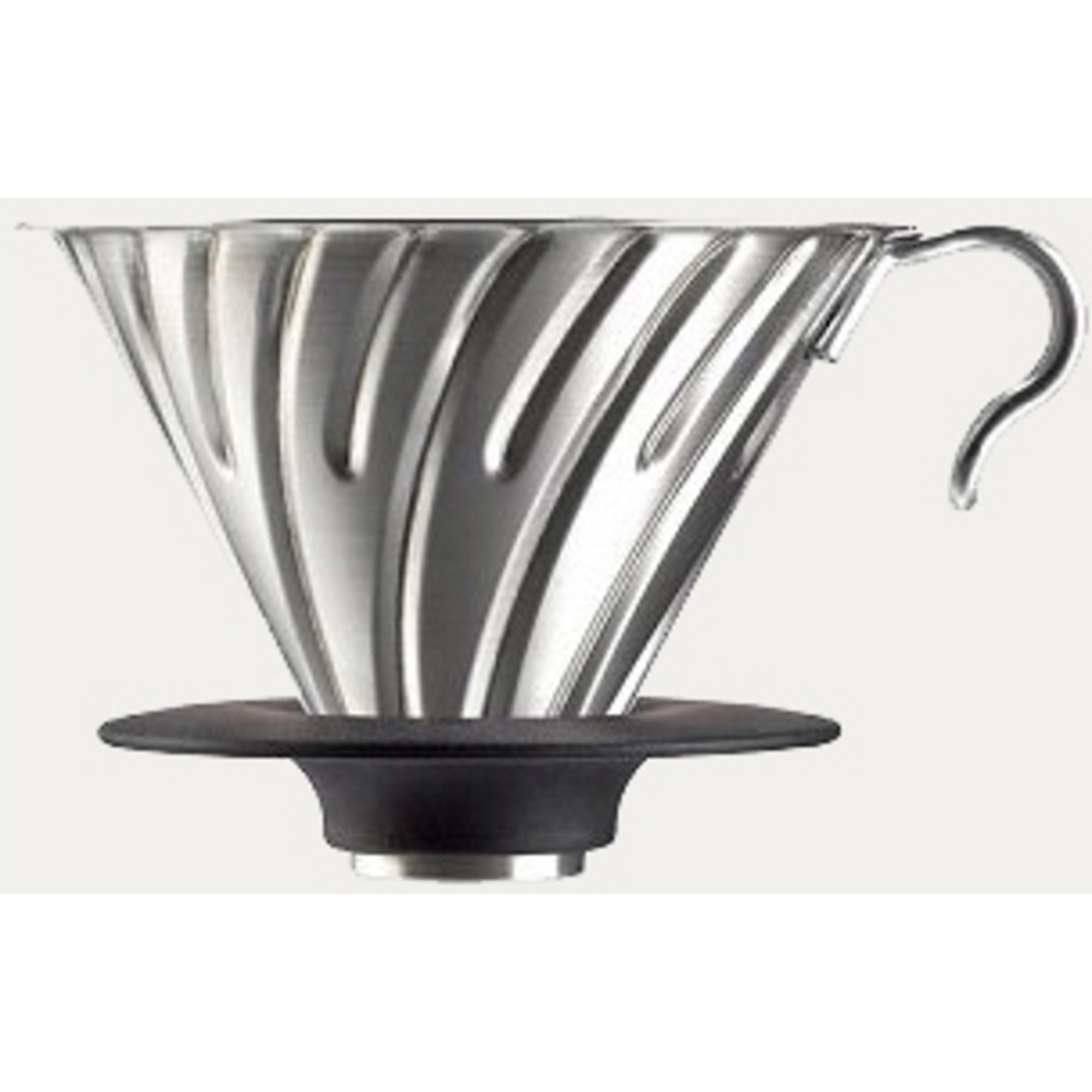 Hario 2 Cup Dripper V60, terästä