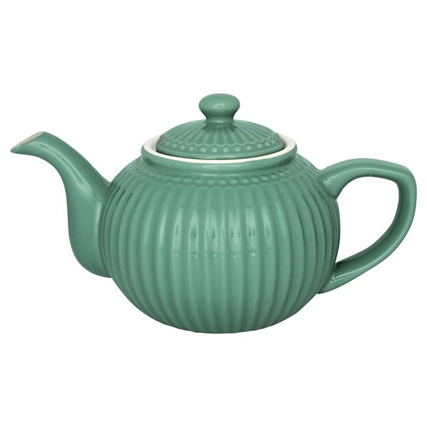 GreenGate - Everyday Alice Teekannu 1 L Dusty green