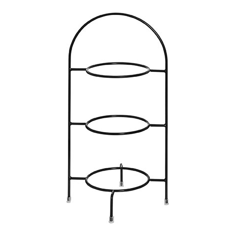 Cult Design - Orient Lautasteline 43 cm 3 kerrosta Musta