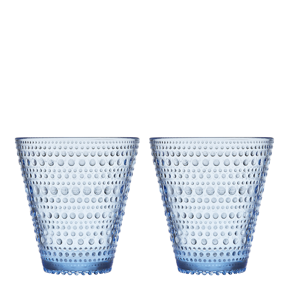 iittala - Kastehelmi Juomalasi 30 cl 2 kpl Vedensininen