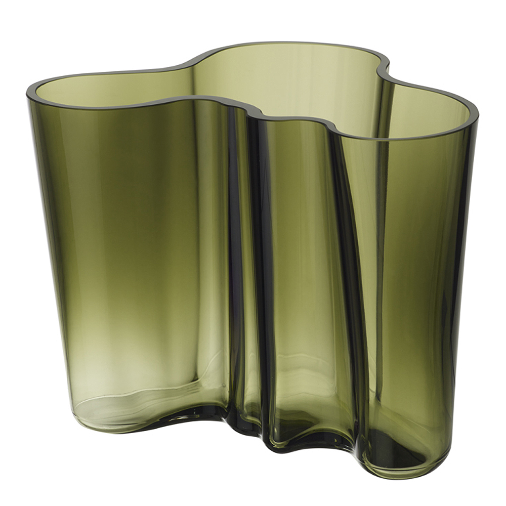 iittala - Alvar Aalto Maljakko 16 cm Sammaleenvihreä