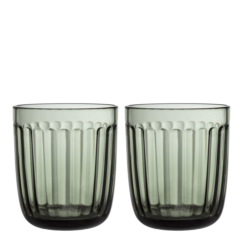 iittala - Raami Juomalasi 26 cl 2 kpl Havunvihreä