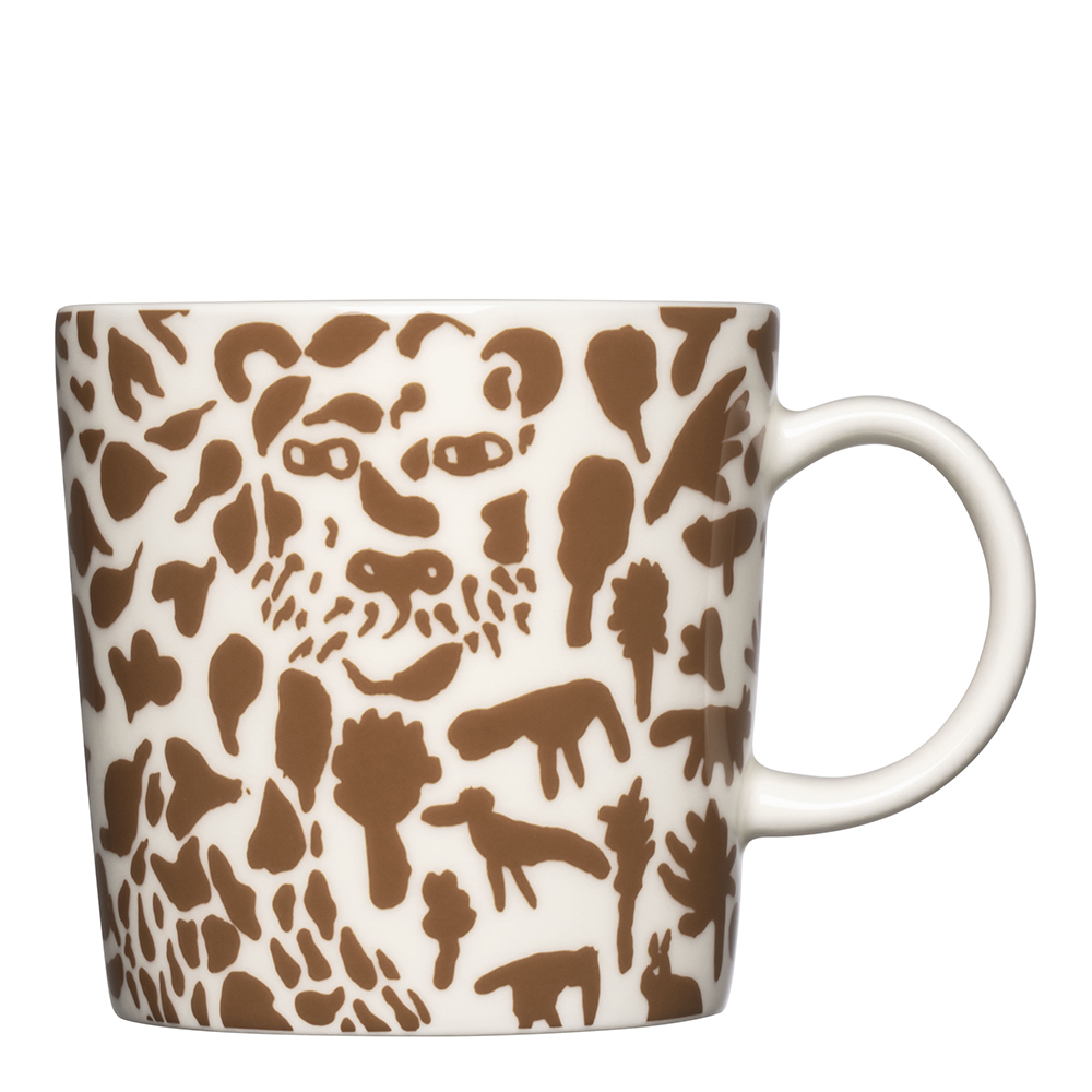 iittala - Oiva Toikka Collection Cheetah Muki 30 cl Ruskea/Valkoinen