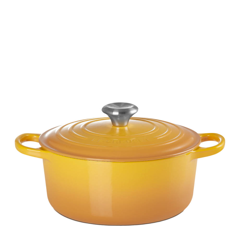 Le Creuset - Signature Valurautapata pyöreä 24 cm 4,2 L Nectar