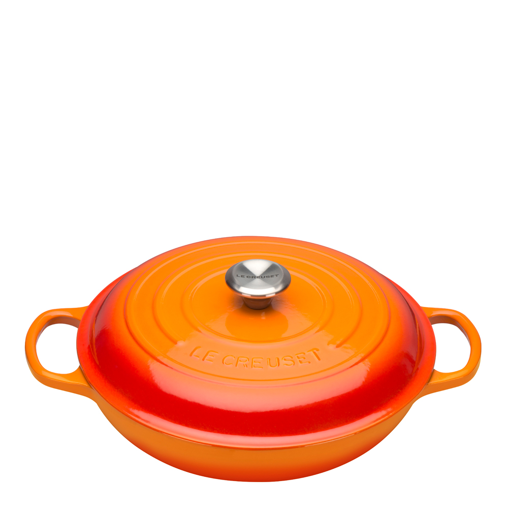 Le Creuset - Signature Valurautapata matala 30 cmVolcanic