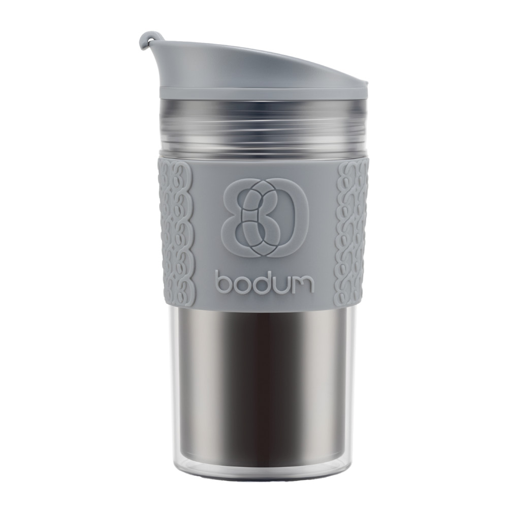 Bodum - Travel Mug Kaksiseinäinen termosmuki 35 cl Harmaa