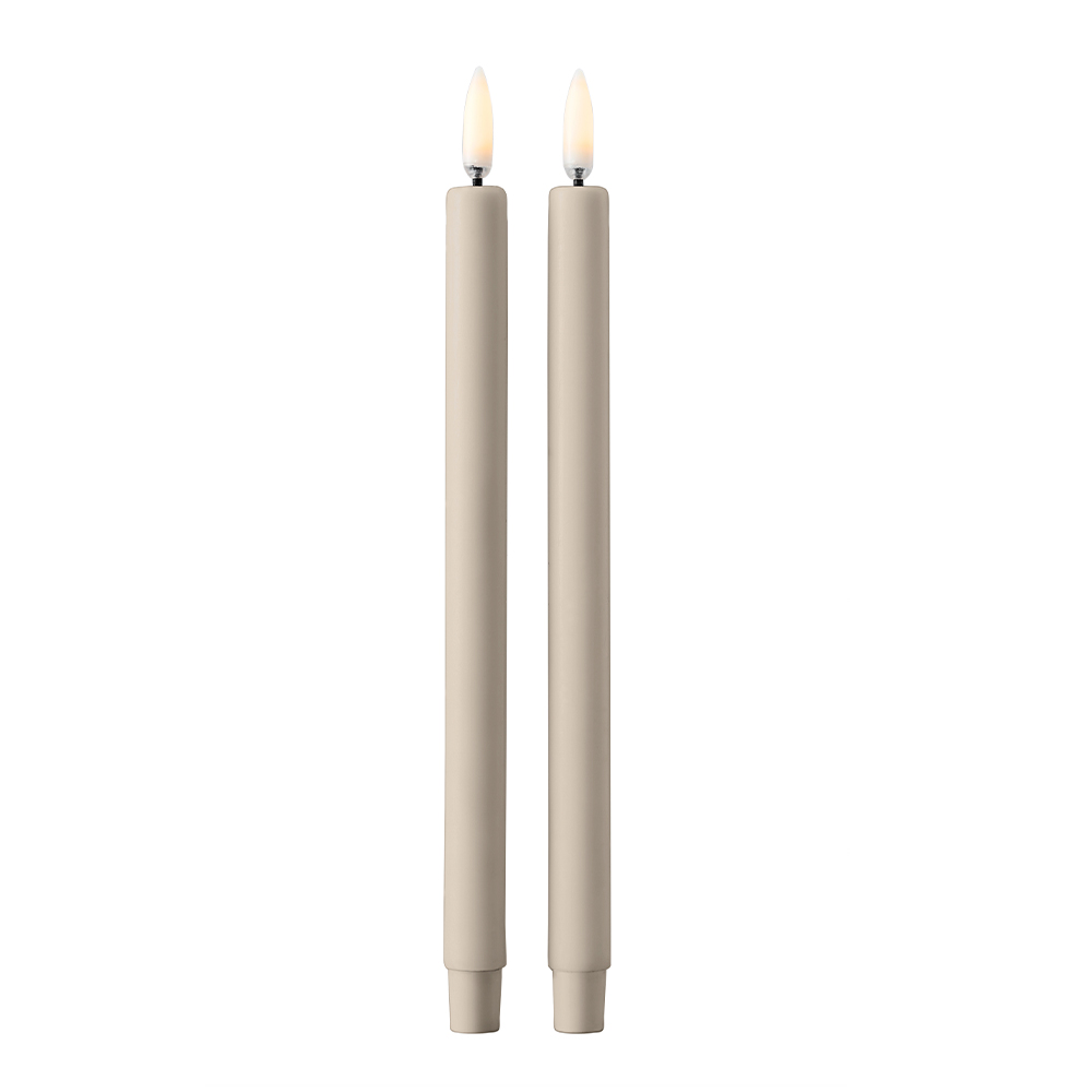 STOFF Nagel - Uyuni Kruunukynttilä LED 2 kpl Beige