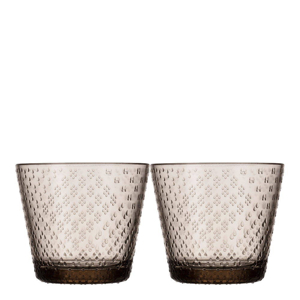 iittala - Tundra Juomalasi 29 cl 2 kpl Pellava