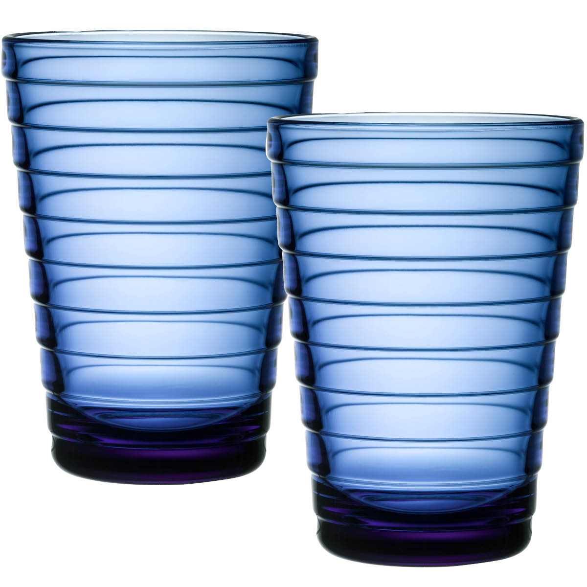 iittala - Aino Aalto Juomalasi 33 cl 2 kpl Ultramariinin sininen