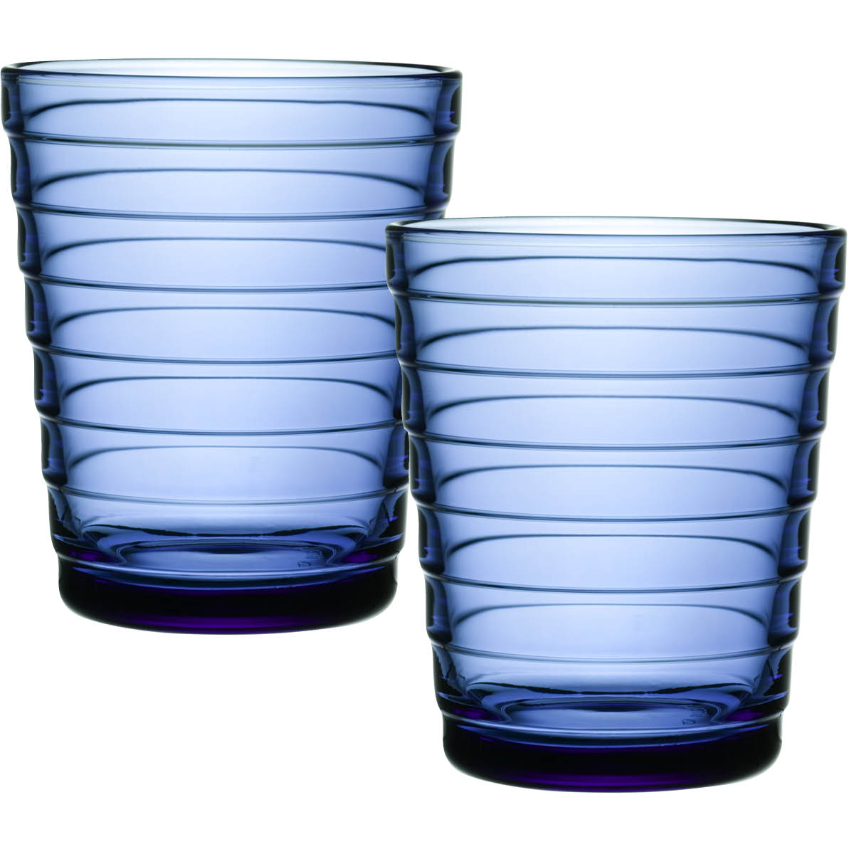 iittala - Aino Aalto Juomalasi 22 cl 2 kpl Ultramariinin sininen