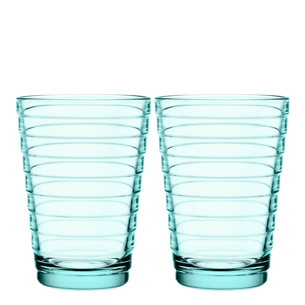 iittala - Aino Aalto Juomalasi 33 cl 2 kpl Vedenvihreä