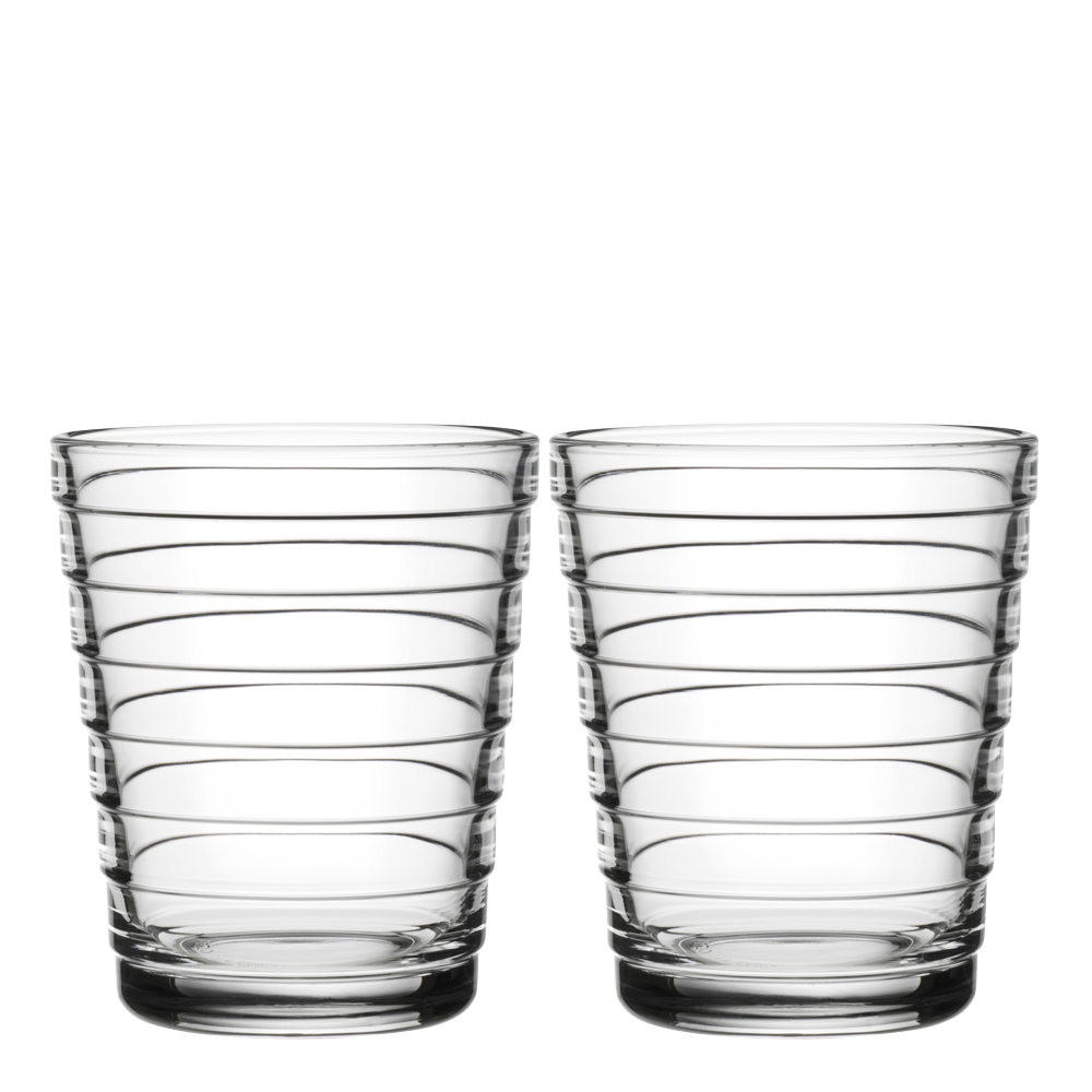 iittala - Aino Aalto Juomalasi 22 cl 2 kpl Kirkas