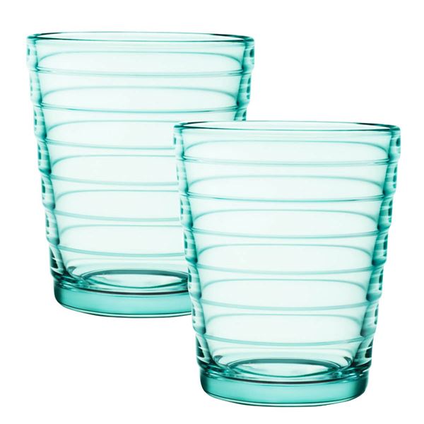 iittala - Aino Aalto Juomalasi 22 cl 2 kpl Vedenvihreä