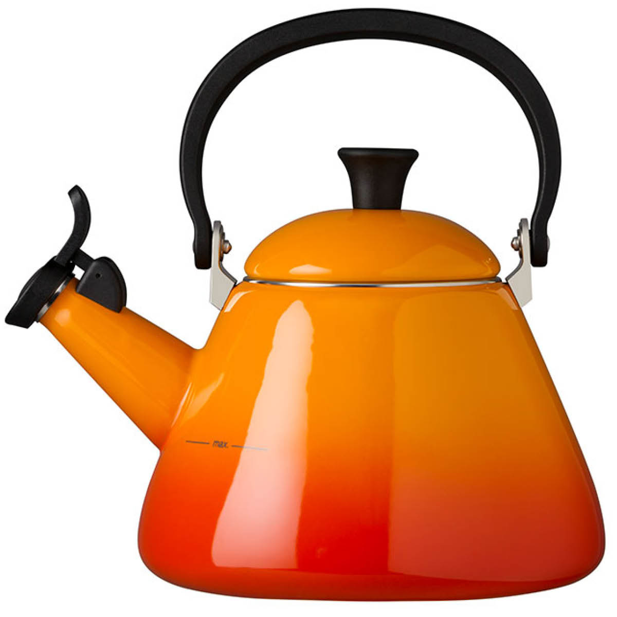 Le Creuset - Viheltävä Vesipannu 1,6 L Volcanic