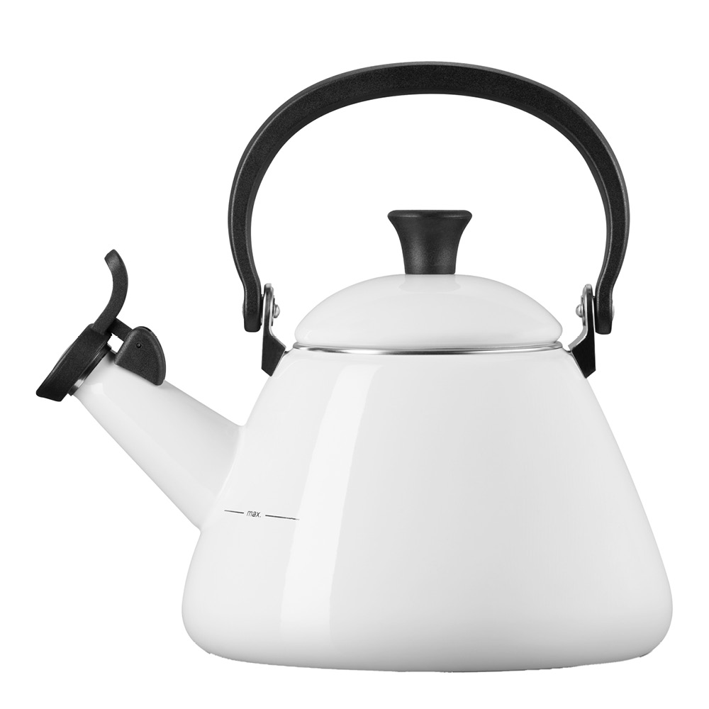 Le Creuset - Kone Viheltävä Vesipannu 1,6 L White