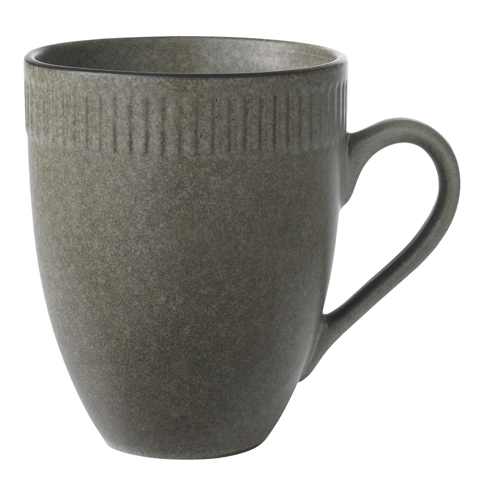 Aida - Relief Stoneware Kuppi 30 cl Harmaa