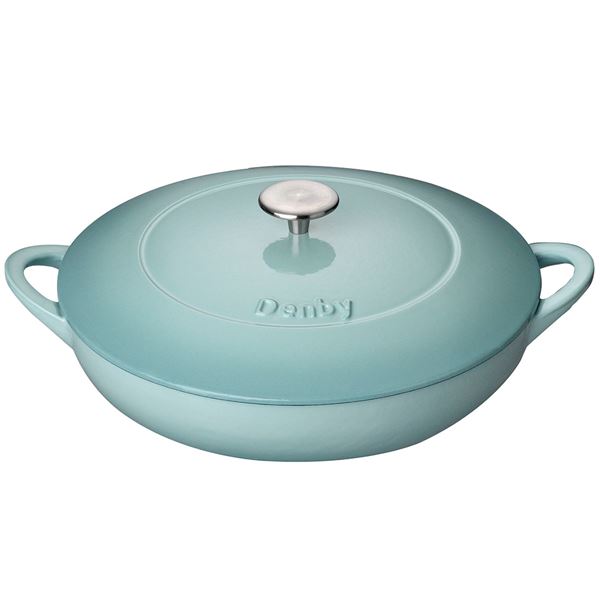 Denby - Pavilion Valurautapata 30 cm Sininen