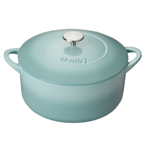 Denby - Pavilion Valurautapata 24 cm Sininen