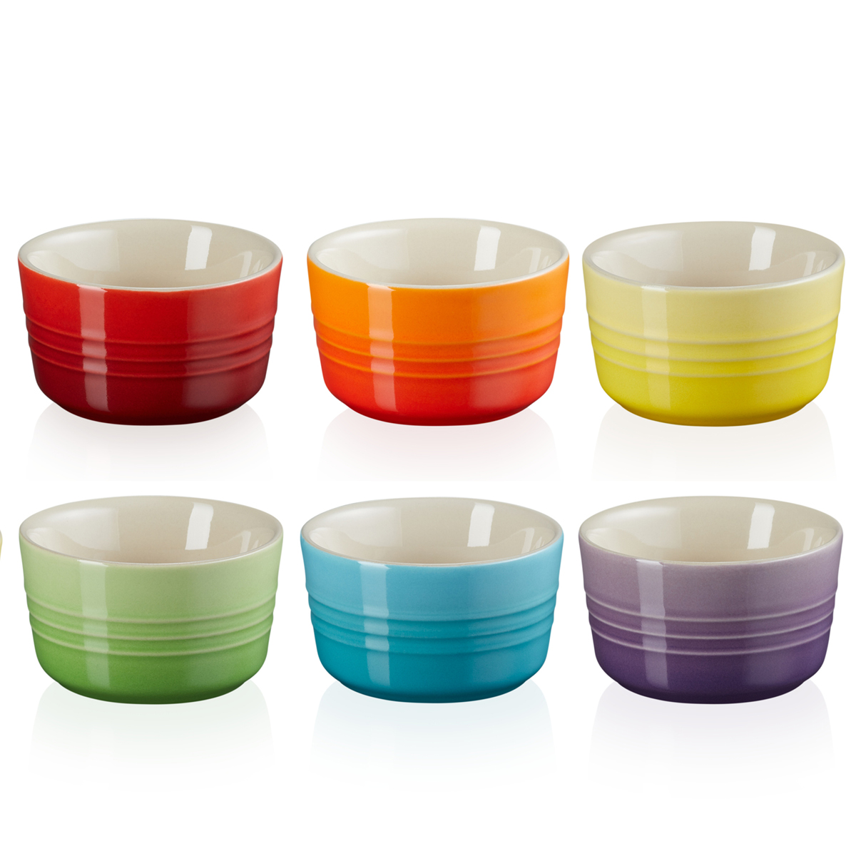 Le Creuset - Rainbow Annosvuoka mini 6 kpl